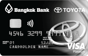 Bangkok Bank -  Visa Platinum Toyota Credit Card.png